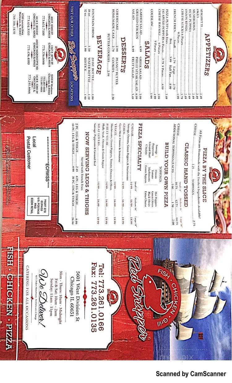 Menu page 2