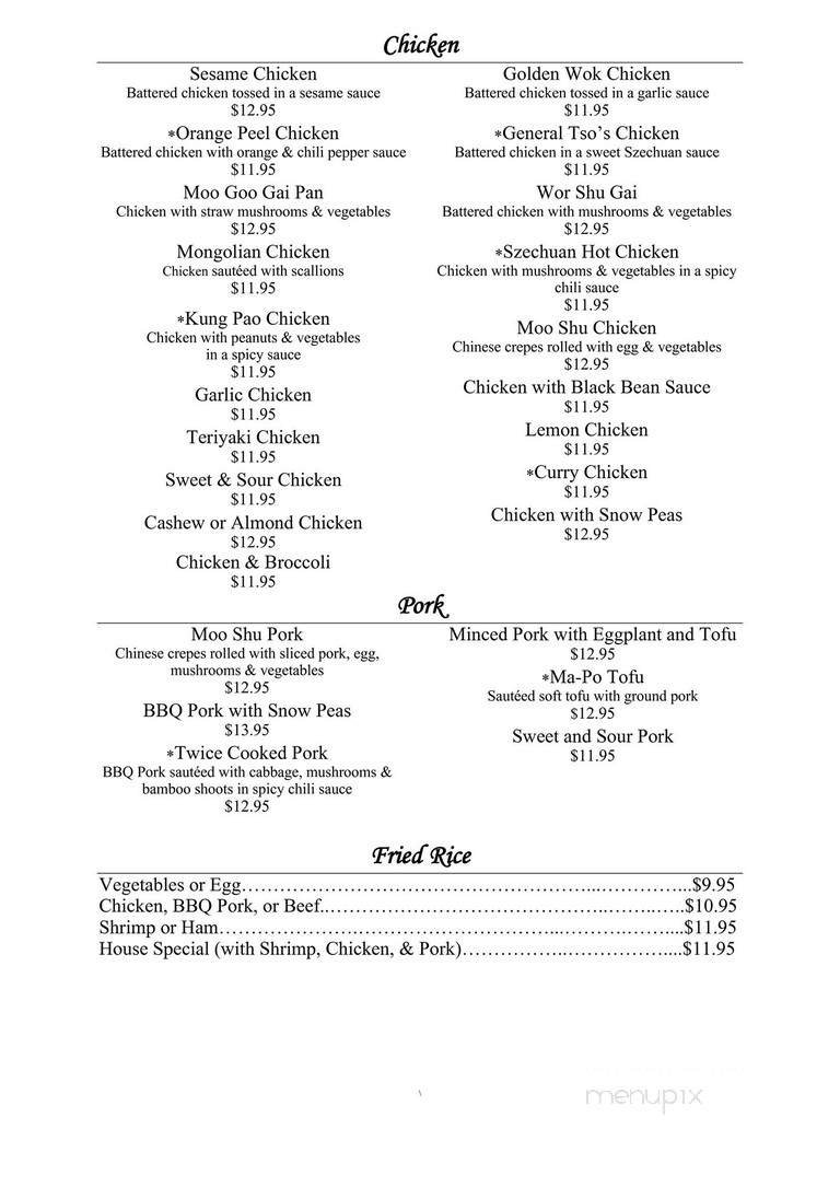 Menu page 5