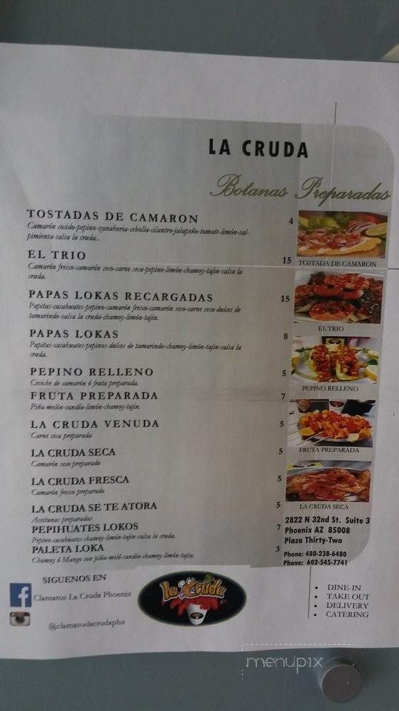 Menu page 2