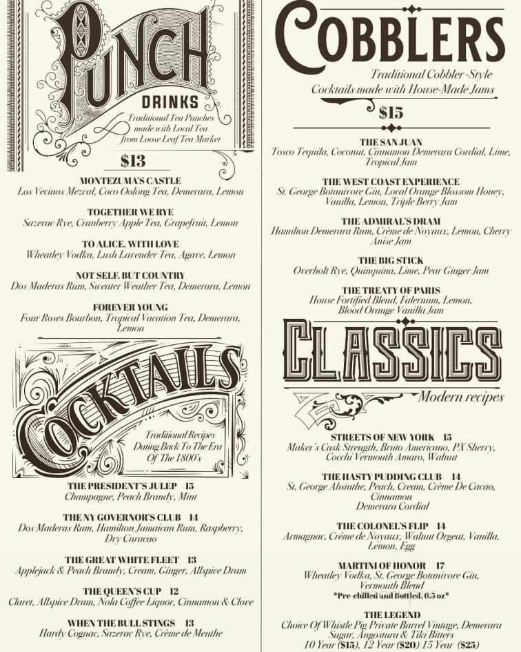 Menu page 9