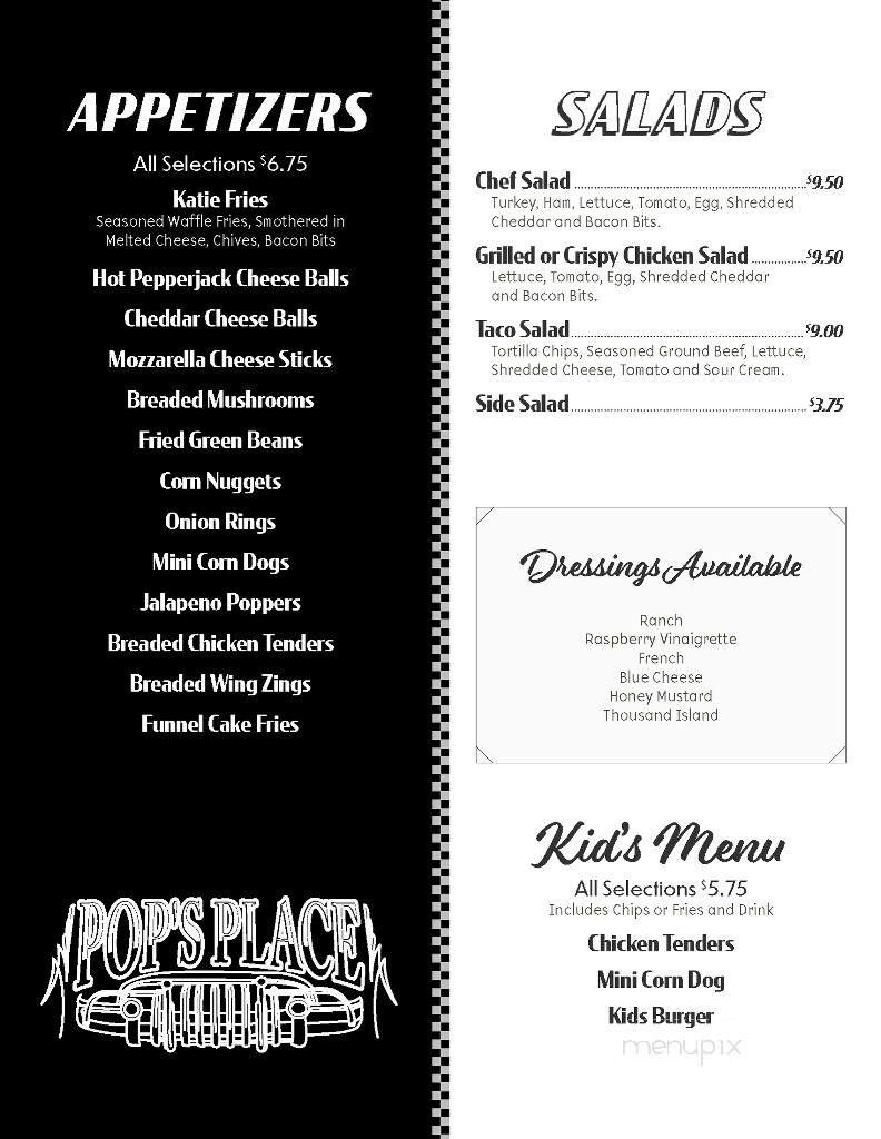 Menu page 1