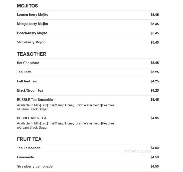 Menu page 2