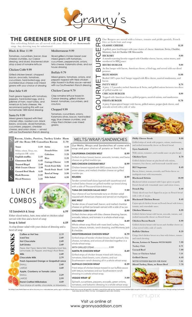 Menu page 2