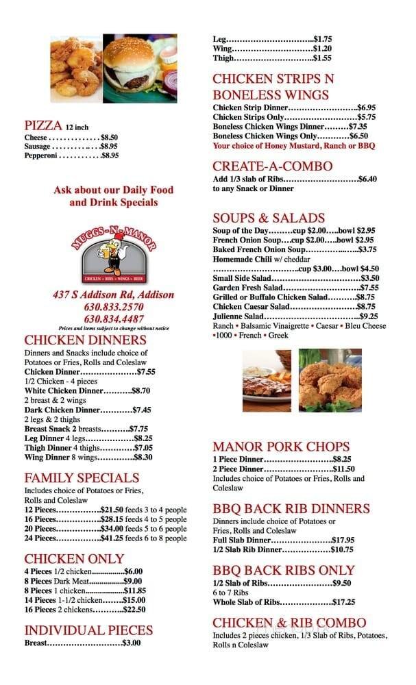 Menu page 2