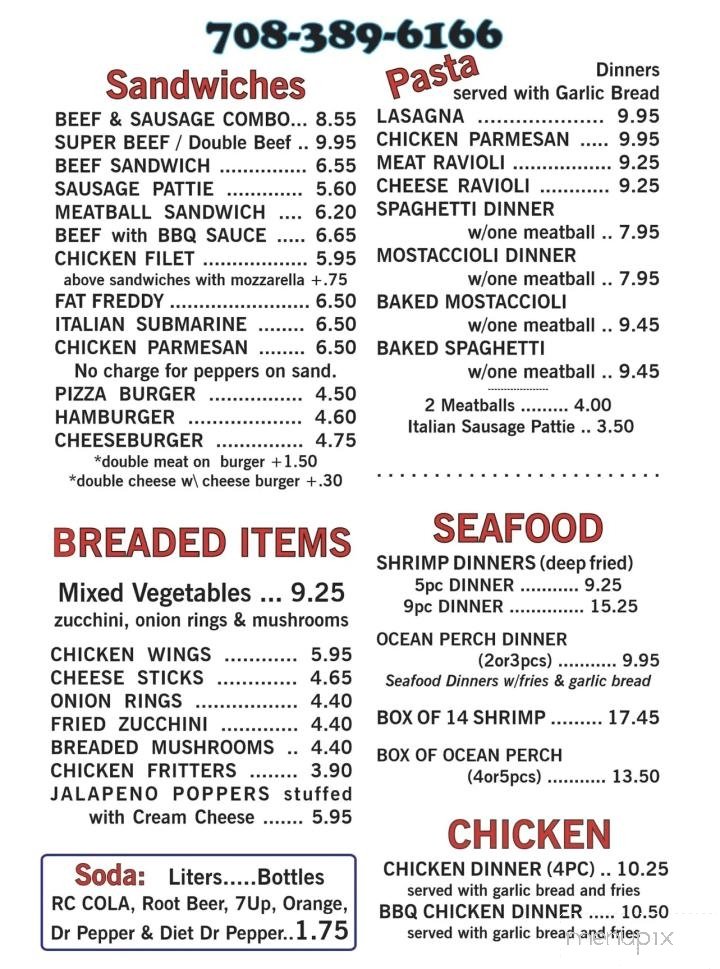 Menu page 2