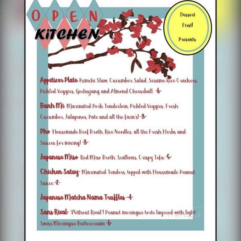 Menu page 1
