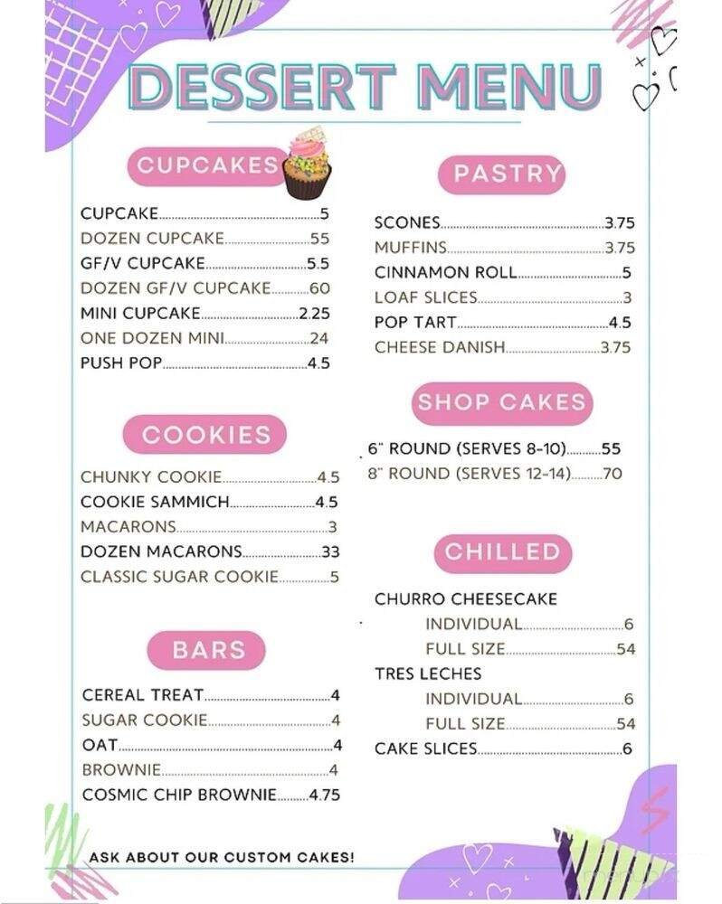 Menu page 2