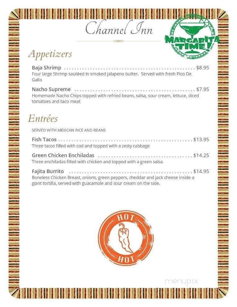 Menu page 2