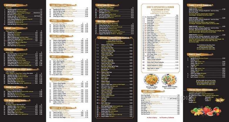 Menu page 2