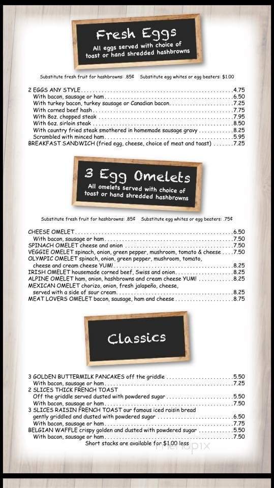 Menu page 2
