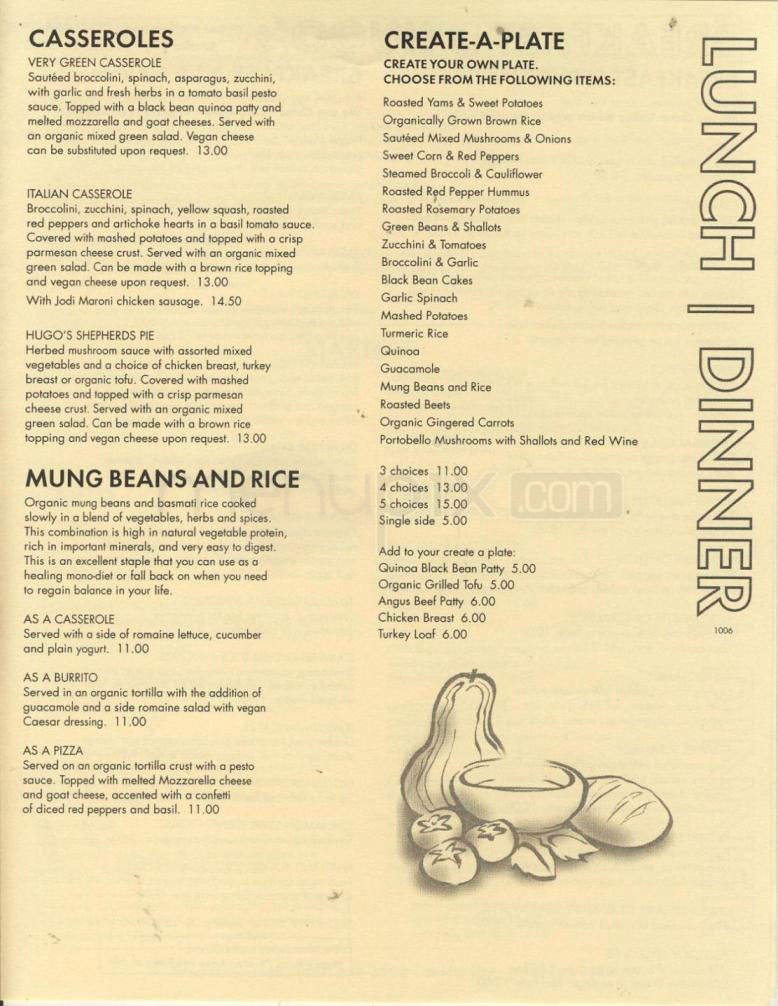 Menu page 3