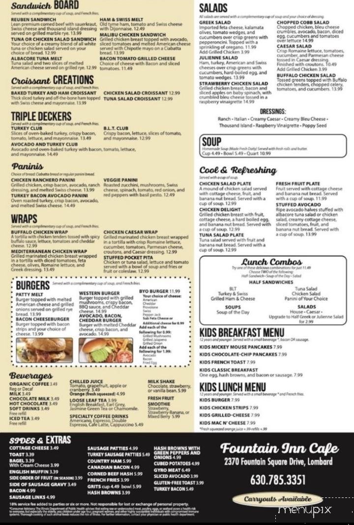 Menu page 2