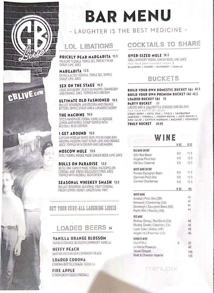 Menu page 1