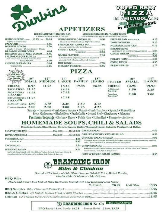 Menu page 2
