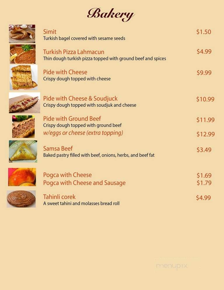 Menu page 2
