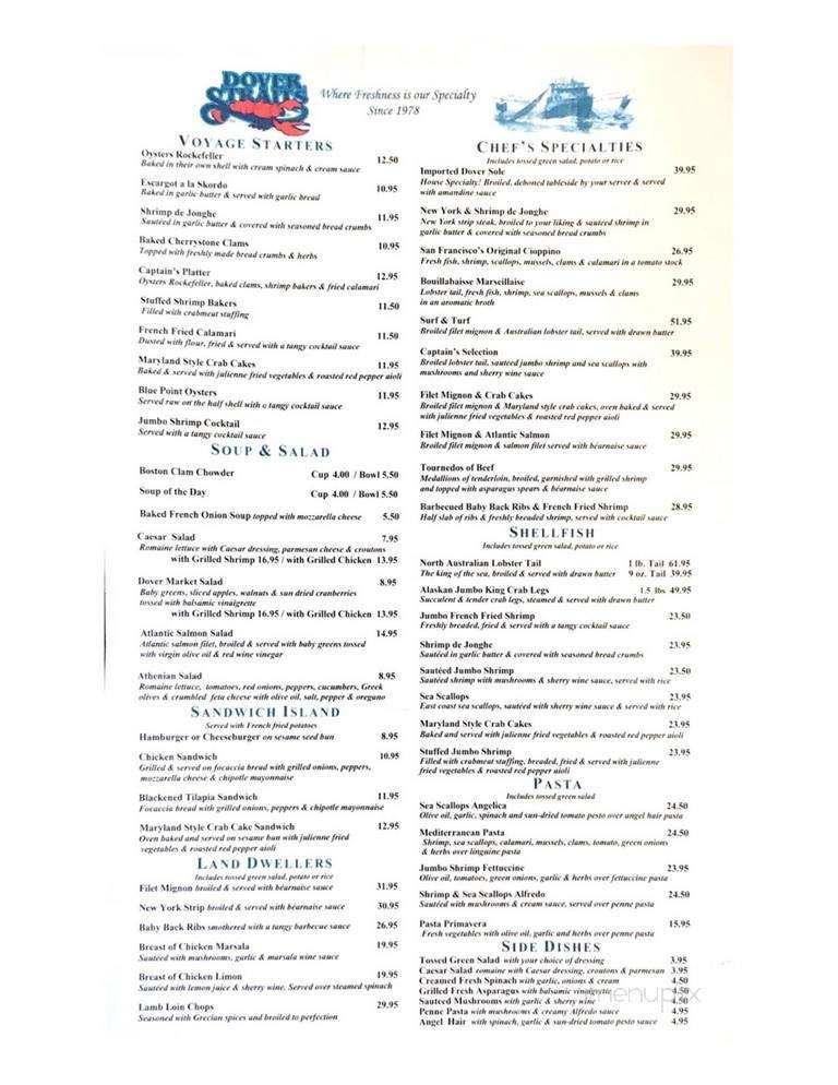 Menu page 2
