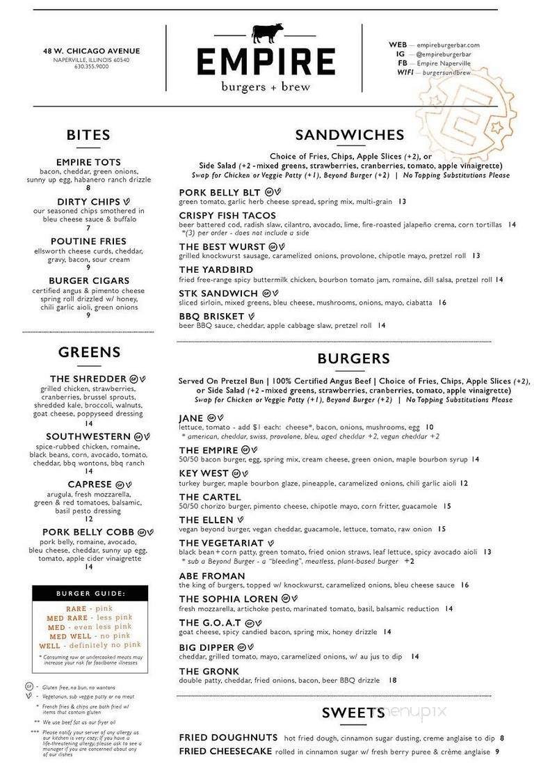 Menu page 2