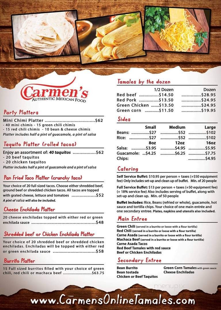 Menu page 2