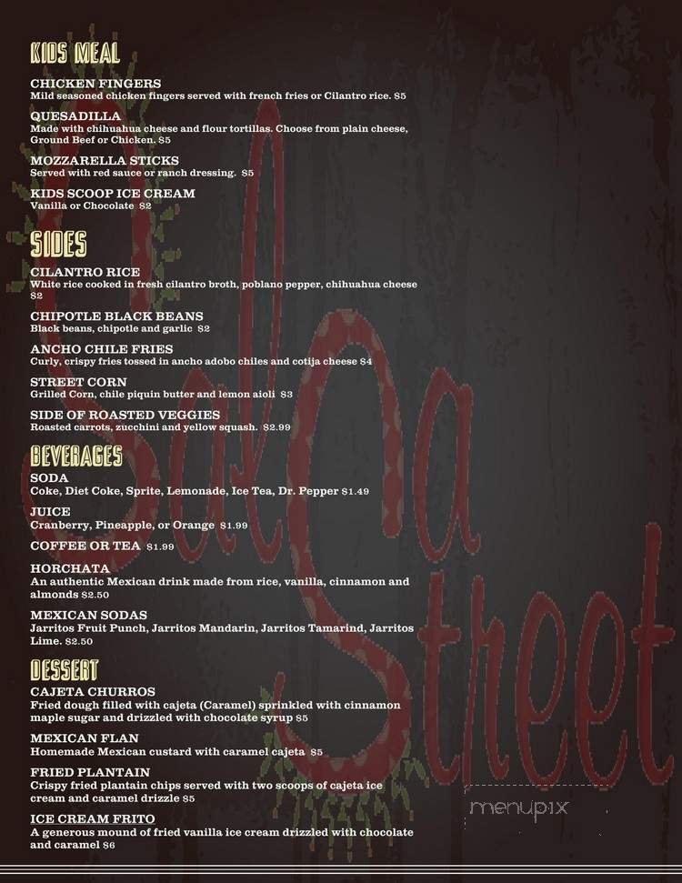 Menu page 2