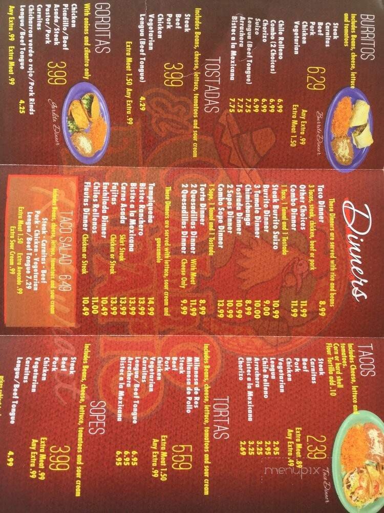 Menu page 2