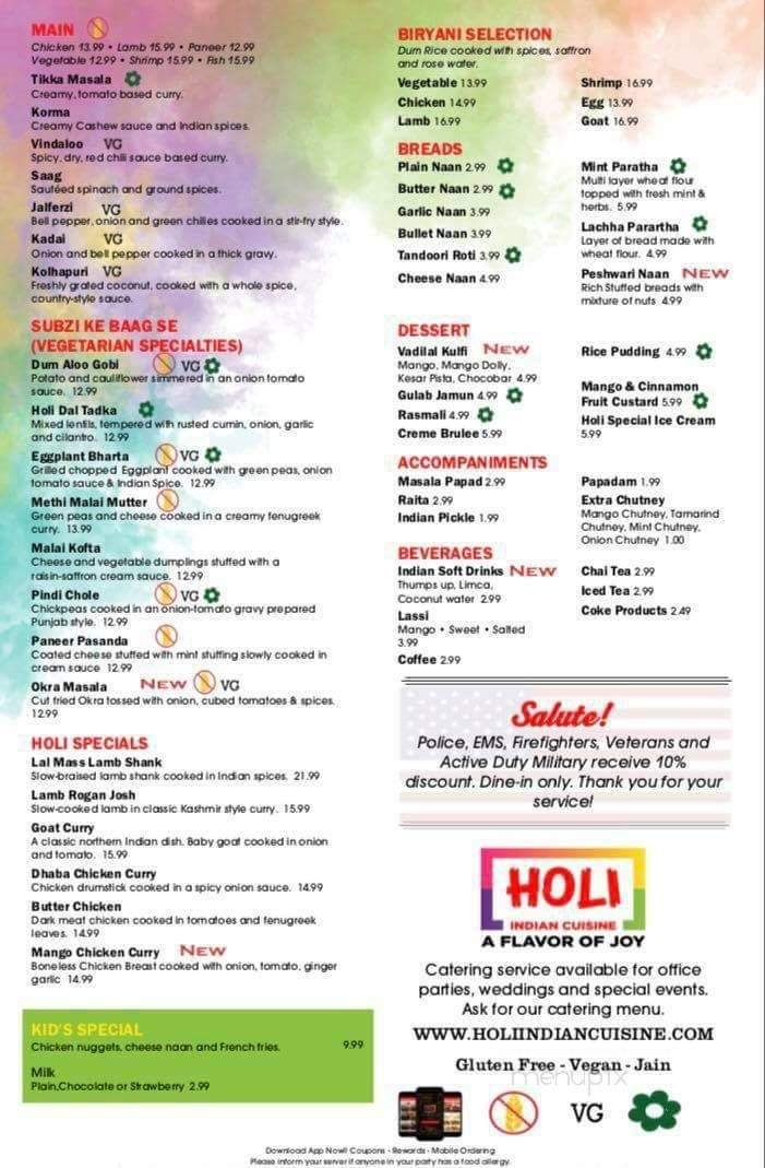 Menu page 2