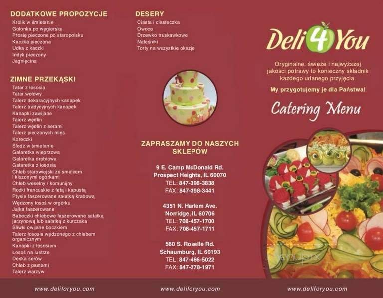 Menu page 2