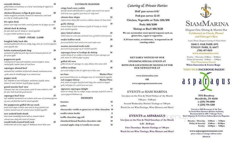 Menu page 2