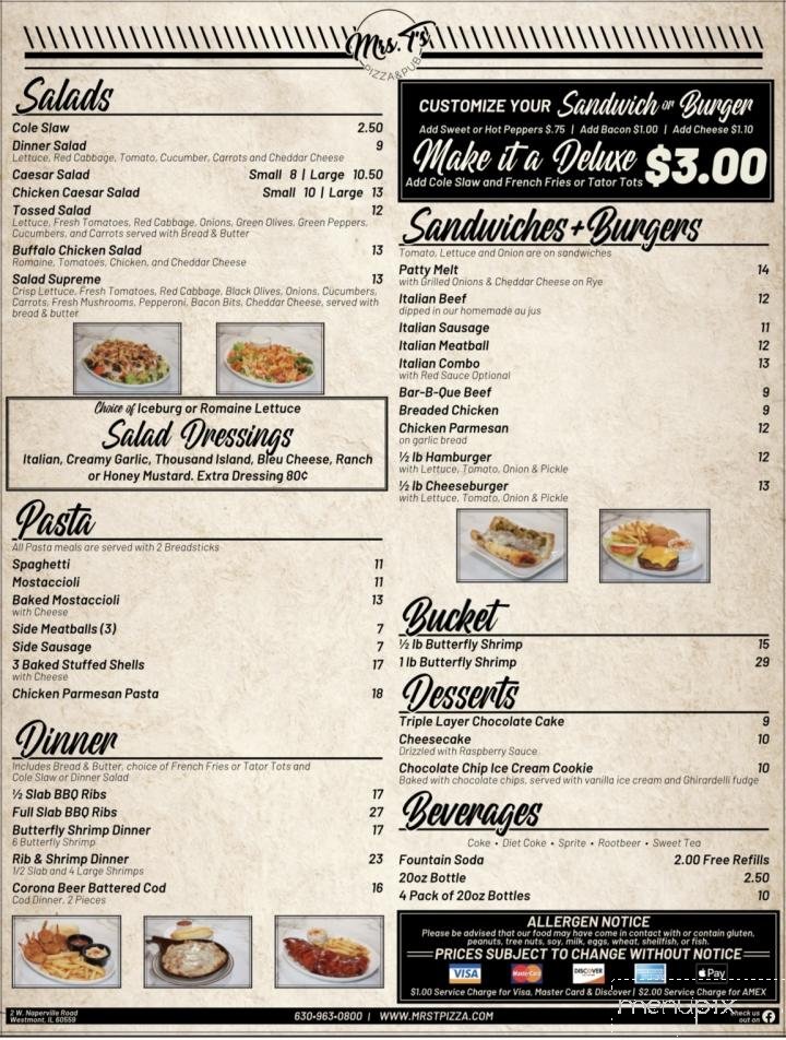 Menu page 2