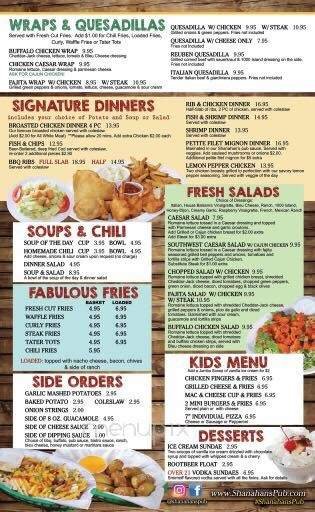 Menu page 2