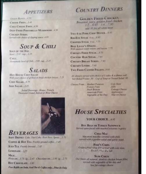 Menu page 2