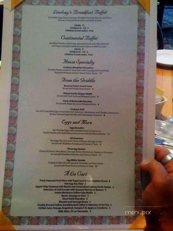 Menu page 1