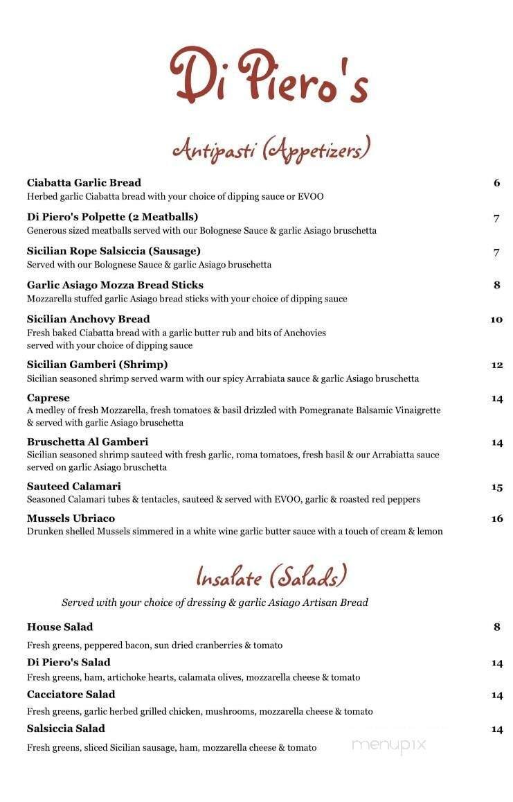 Menu page 2