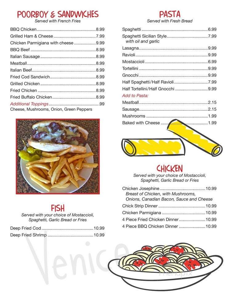Menu page 2