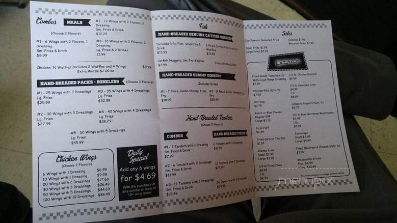 Menu page 2