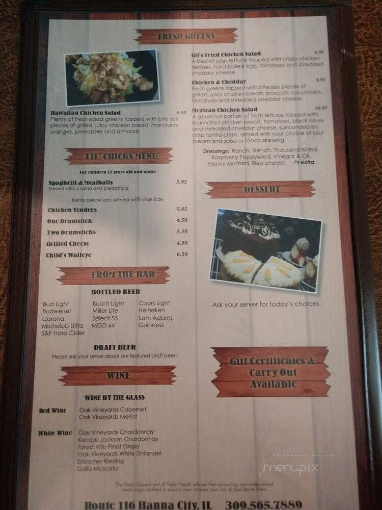 Menu page 2