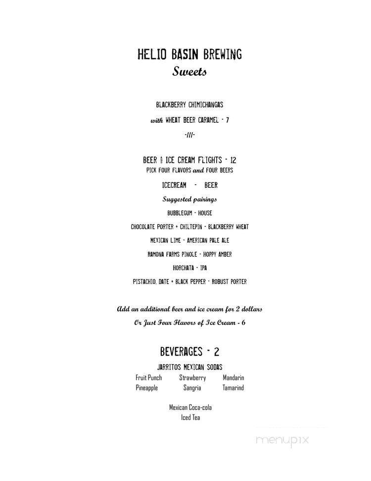 Menu page 2