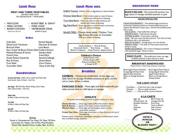 Menu page 2
