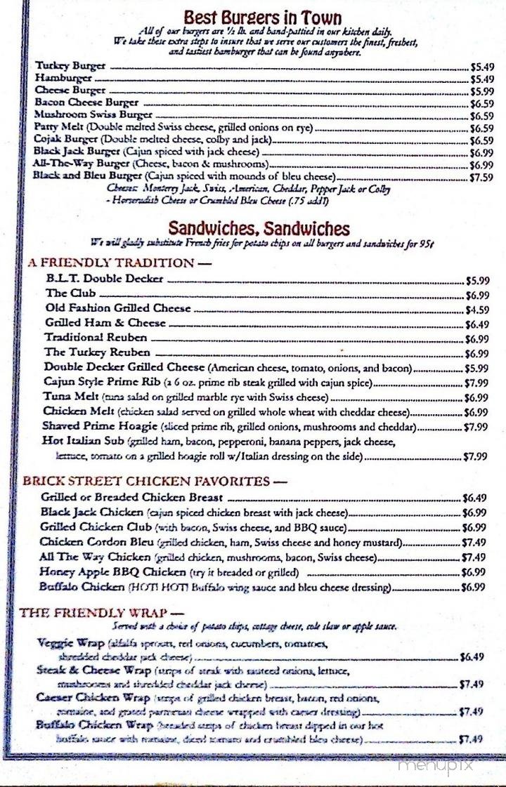 Menu page 2