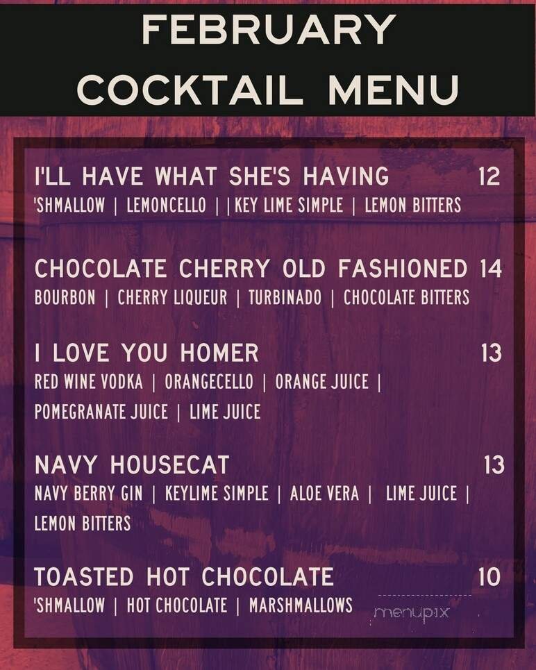 Menu page 1