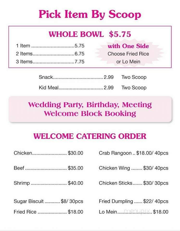 Menu page 2