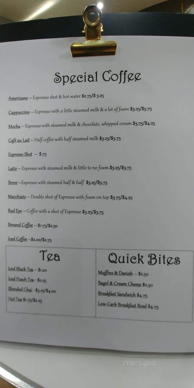 Menu page 2
