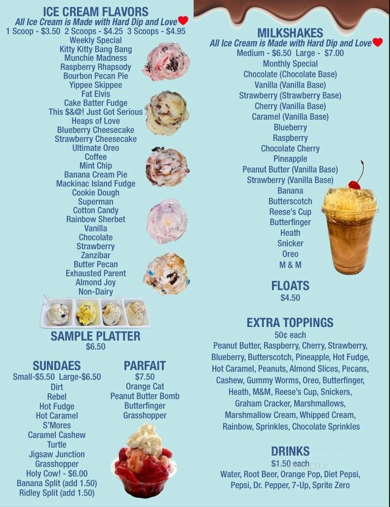 Menu page 2