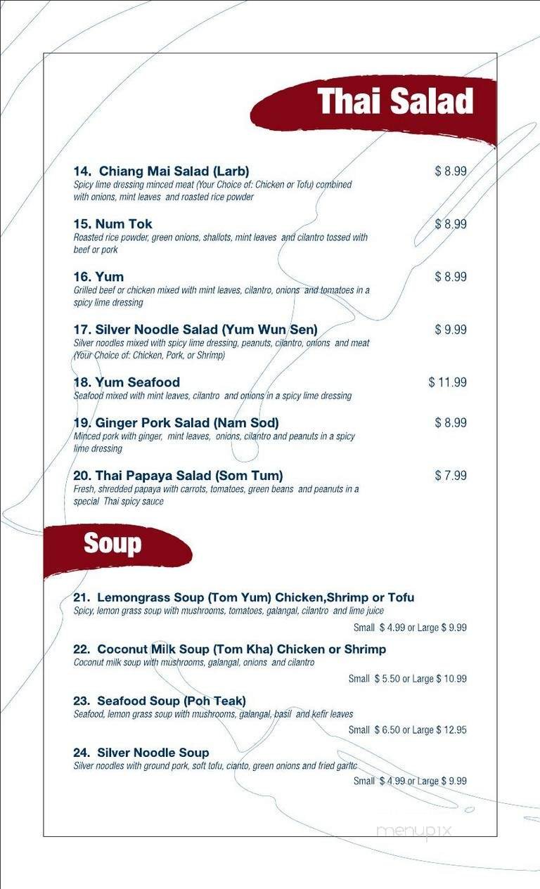 Menu page 2