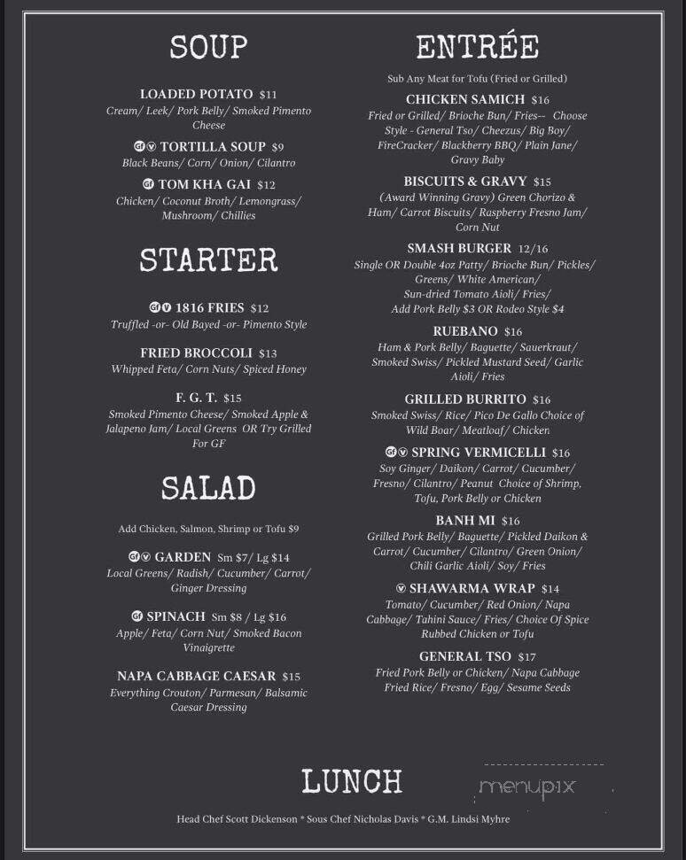 Menu page 2