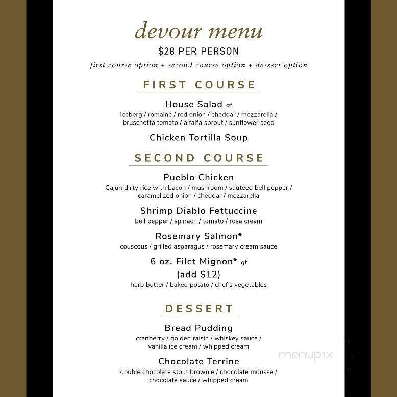 Menu page 2