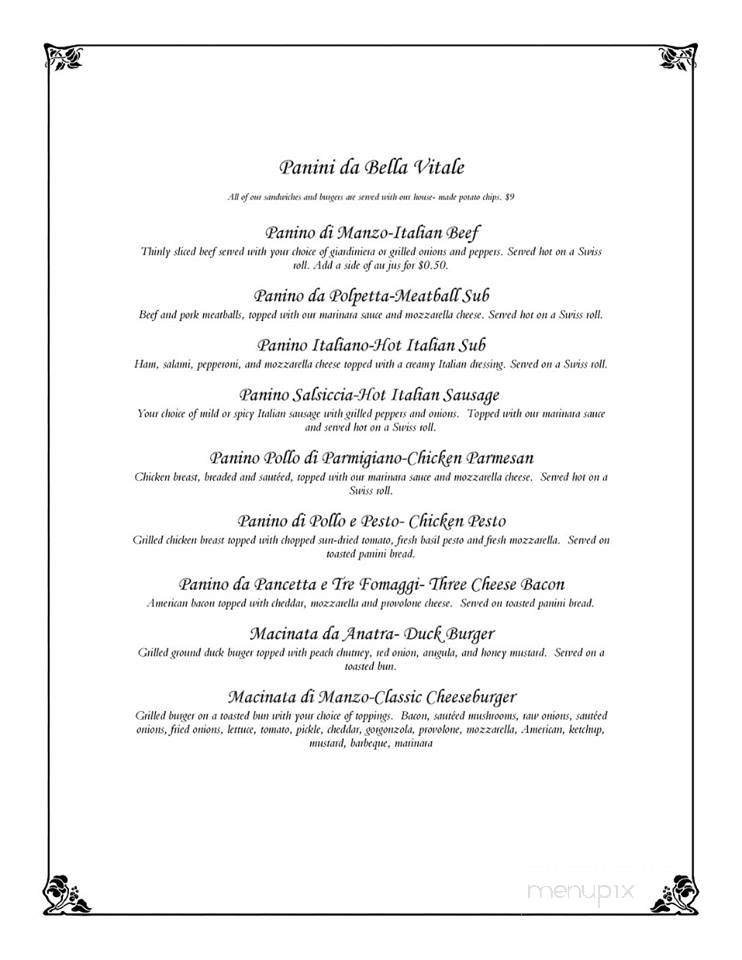 Menu page 2
