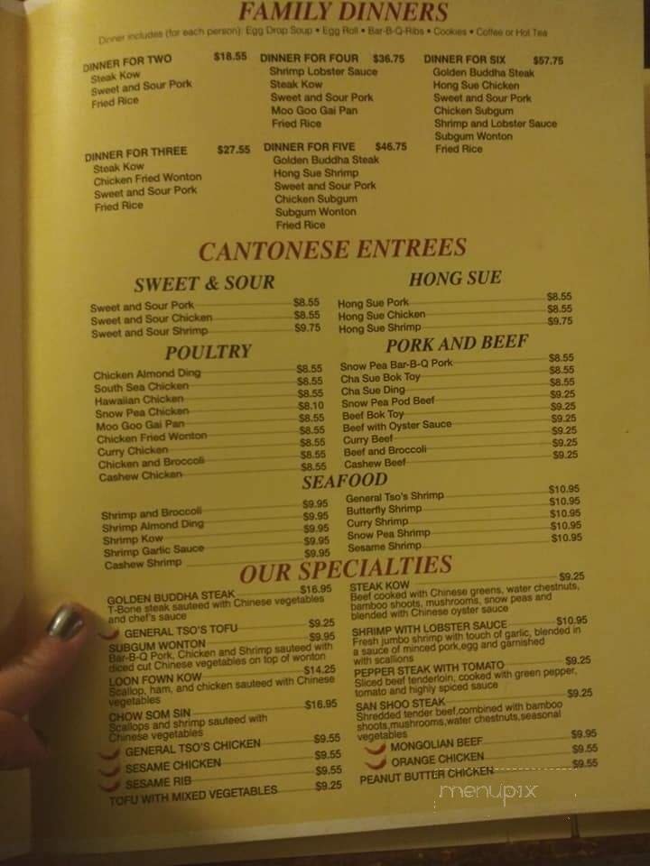 Menu page 2