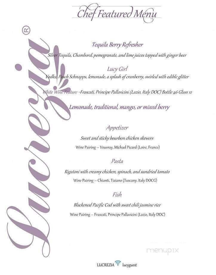 Menu page 2