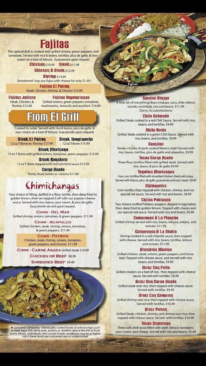 Menu page 2