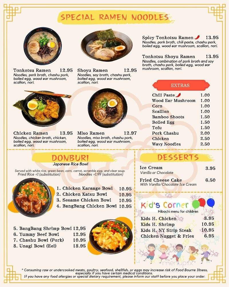 Menu page 2